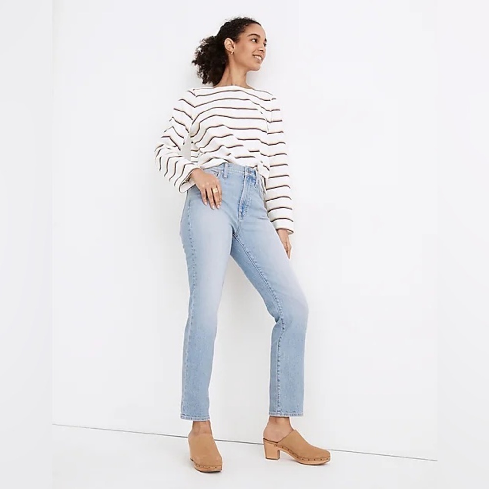 Madewell Light Blue The Perfect Jean Cotton Blend Denim Size 26
